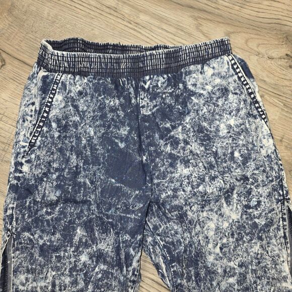 VIP Acid Washed Slit Leg Parachute Pants Size Small - Picture 2 of 6